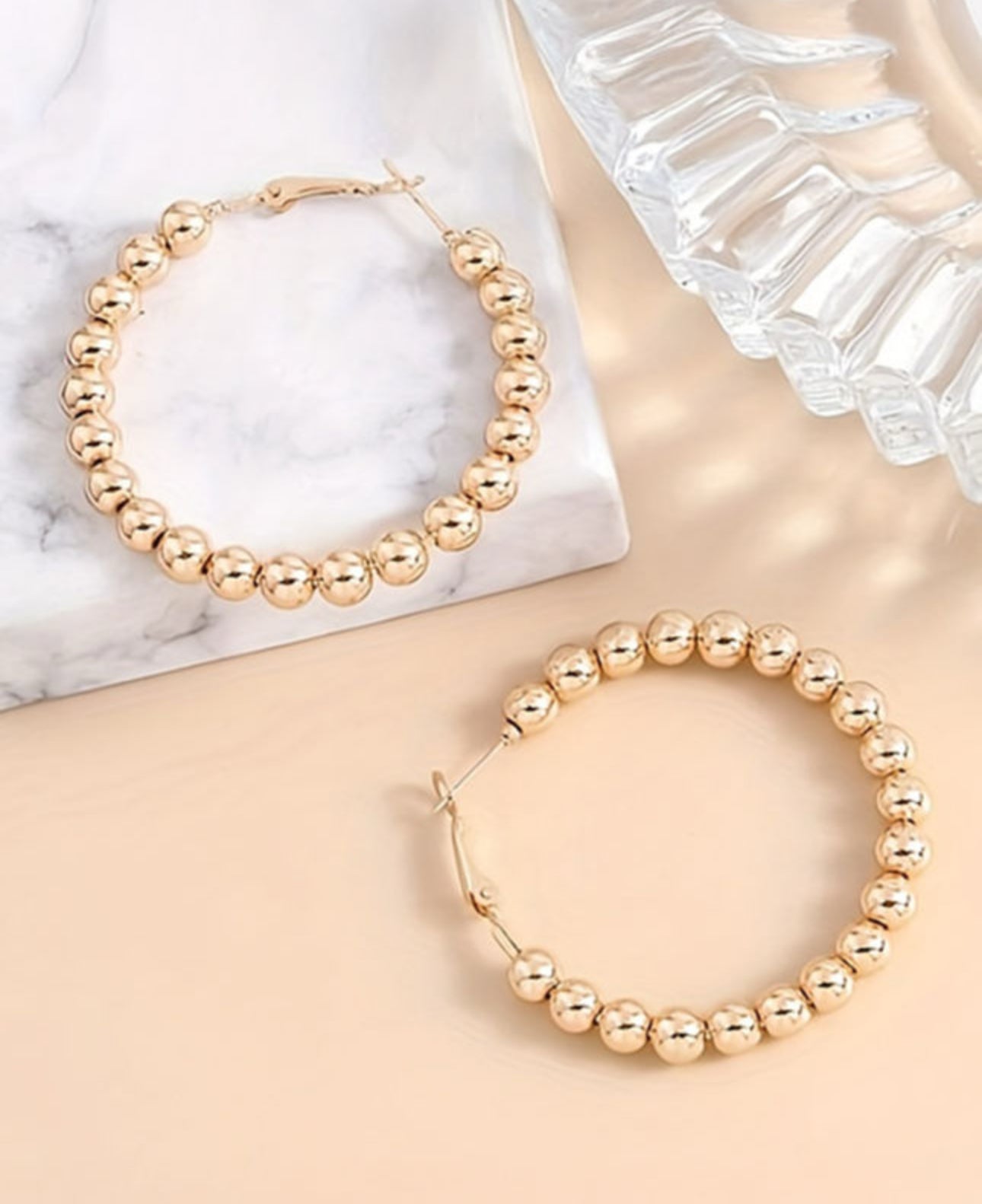 Gold Hoop Earrings