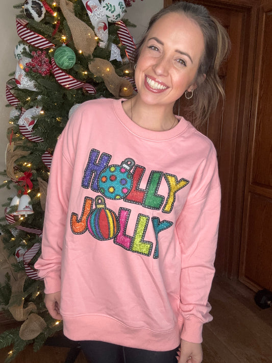 Pink Holly Jolly